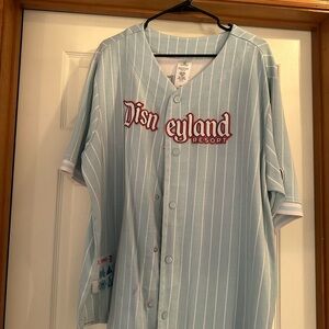 Disneyland Resort Blue Striped Jersey
